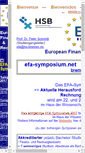 Mobile Screenshot of efa-symposium.net